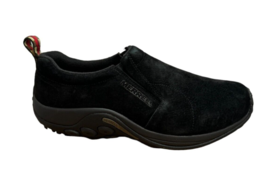 Merrell Men Jungle Moc Black Suede Wide Width Shoes size 11.5 NEW - £47.38 GBP