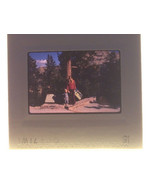 Vtg 1971 Kodachrome Transparency Woman Little Boy National Park Photogra... - £46.85 GBP