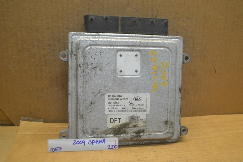 09-10 Kia Optima 2.4L AT Engine Control Unit ECU 391012G181 Module 220-10e7 - $34.29