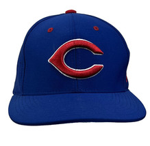 Chicago Cubs Hat MLB Blue New Era Size Medium Hat Zephyr Fitted Baseball Cap - £9.70 GBP