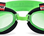 MINECRAFT CREEPER Anti-Fog Swim Goggles w/ Case Super-Soft Watertight Seal - £13.68 GBP