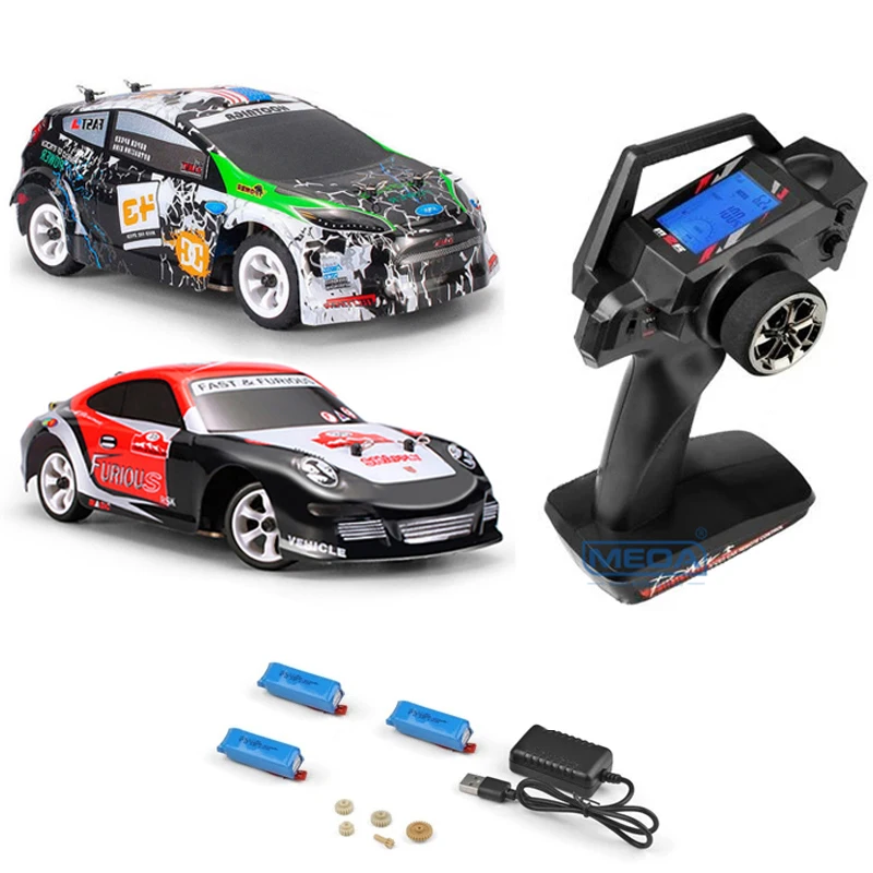 Wltoys K989 K969 284131 4WD 1/28 With Upgrade LCD Remote Control High Speed - £45.89 GBP+