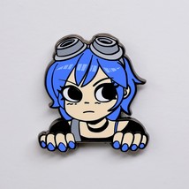 Ramona Flowers Enamel Pin (Blue) Figure Scott Pilgrim vs. The World Take... - £11.50 GBP