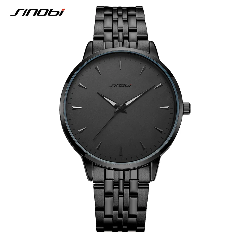 SINOBI Mens Watches Gold Quartz Men Watch ping Mesh Strapasual Sport for Men - £26.28 GBP