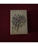 Rubber Stamp Floral Bouquet StampCraft 440H24 - $8.10 CAD