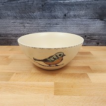 Bird Reactive Serving Bowl Embossed Decorative by Blue Sky 7in (17cm) - £15.17 GBP
