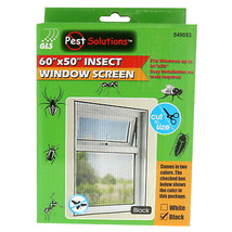 Insect Window Screen 60&quot; x 50&quot; White - £6.28 GBP