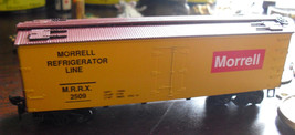Vintage 1970s HO Scale Morrell Refrigerator Box Car MRRX 2509 - $12.87