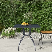  Garden Table Anthracite Steel (e-coated and powder-coated) 31.5 in - €135,18 EUR
