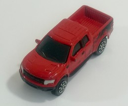MAISTO RED FORD F-150 RAPTOR PICKUP TRUCK - 1/64 SCALE DIECAST CAR - $4.40