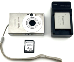 Canon Power Shot Elph SD1000 Digital Camera 7.1MP Bundle Tested - £158.57 GBP
