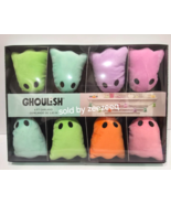 Halloween Ghoulish Pastel Ghost Garland Mante Decor 6FT NEW - $45.68 CAD