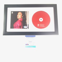 Demi Lovato signed CD Framed Album PSA/DNA Autographed I Love Me - £140.95 GBP