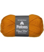 Spinrite Patons Classic Wool Roving Yarn Yellow 1 Pack of 12 Skein - $198.98 CAD