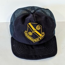 93rd Bombardment Wing Navy Blue Snapback Mesh Cap Hat Made in USA Air Force - £18.49 GBP