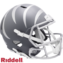 Cincinnati Bengals Helmet Riddell Replica Full Size Speed Style Slate Alternate - €164,31 EUR