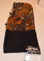 Hot Headz Six in One Cold Weather Hat Fleece Hood Camo Fits 5 Years and Up NWT - £16.30 GBP