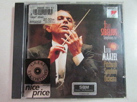 Sibelius: Symphonies No 2 &amp; 6 Lorin Maazel Smb Cd 20 Bit Super Bit Map Hi Def Vg - £4.29 GBP