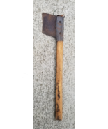 antique primitive tobacoo cutter machete AXE CLEAVER KNIFE TOOL VINTAGE - $49.99