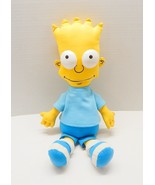 The Simpsons Bart Simpson Collectible Dan-Dee Plush Stuffed Rag Doll Gro... - £22.52 GBP