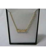 AVON JEWELRY  SPARKLE LIKE A BOSS GOLD AVON LOGO 18&quot; NECKLACE NEW IN BOX - $5.89