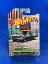 Hot Wheels &#39;65 Ford Ranchero Green Mattel Muscle Car 1/5 New GDG44 - £5.06 GBP