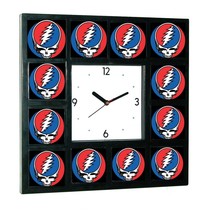 Grateful Dead promo around the Clock with 12 surrounding images - £25.31 GBP