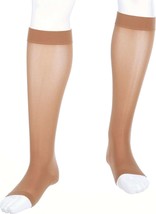 Mediven Assure Calf High, Open Toe, Petite, (Size: M) 30-40mmHg Beige - £26.14 GBP