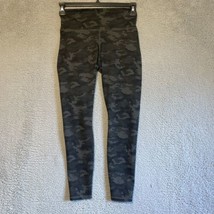 Fabletics Mid-Rise Charcoal Camo Leggings Unsized - $10.89