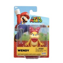 World Of Nintendo Mario Wendy With Wand 2.5 inch Action Figure - £10.94 GBP
