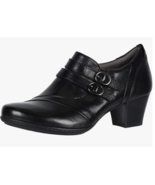 Earth Shoes Calgary Toronto Women&#39;s Slip On Comfort Shoe Black - £38.87 GBP