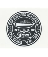 Retro 1940s BM BOILMAKERS BOILER MAKERS SHIPBUILDERS WELDERS UNION Lodge... - $92.80 MXN
