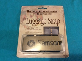 THE LUGGAGE STRAP by SAMSONITE - ROYAL TRAVELLER - Free Shipping - $17.59