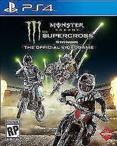 Monster Energy Supercross: The Official Videogame (Sony PlayStation 4, 2018) - $13.89