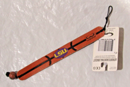 NCAA LSU Tigers Basketball Brown w/Black Stripes Bracelet by GameWear - £12.48 GBP