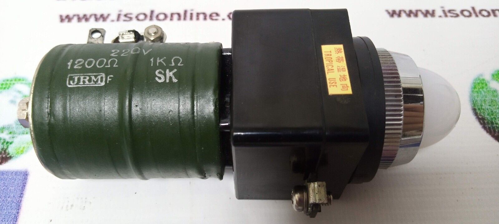 JRM 83J SK Indicator Light 1200Ω 1KΩ 110V-220V White Color - $252.35