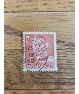 Denmark Stamp King Frederik IX 25 Used &quot;Copenhagen&quot; 1950 - £2.24 GBP