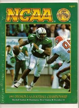 1993 NCAA Division 1 AA football Championship Program Youngstown State Marshall - £95.36 GBP