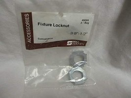 Fixture Locknuts 38&quot;-1/2&quot; 2 Pack 49099 - $11.49