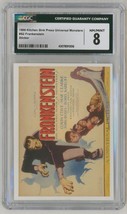 CGC 8 Boris Karloff Frankenstein S2 1996 Sticker Card Universal Monsters MM/MINT - £17.37 GBP