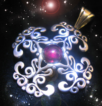 HAUNTED AMULET THE MASTER WITCH ALL PROTECTION COMETH NOW OOAK MAGICK POWER  image 2