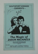 Jason Michaels Signed The Magic Of Jason Michaels Program Autographed - £23.34 GBP