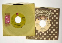 2x DISCO 45rpm 7&quot; Singles Lou Rawls ANOTHER LOVE LIKE MINE Lipps Inc FUN... - £8.52 GBP