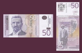 Serbia P56a, 50 Dinara, Composer Stevan Stojanović Mokranjac, keyboard, ... - €2,27 EUR