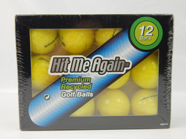1 Dozen Wilson Duo Yellow Golf Balls - Premium Recycled - $9.49