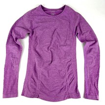 Kyodan Long-Sleeve Crew-Neck Athletic Top Sz. XS Purple Active Running S... - $369.07 MXN