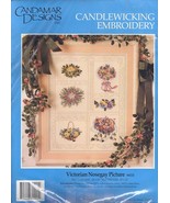 Candlewicking Embroidery Kit Candamar Designs #80221 Victorian Nosegay P... - £26.10 GBP