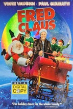 Fred Claus DVD, Vince Vaughn, Paul Giamatti 2008, Wide/Full Screen NEW - £4.17 GBP