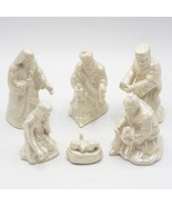 Christmas Nativity Set of 4&quot;&quot; Mary Joseph Jesus Council of Wise Men Figu... - £56.55 GBP