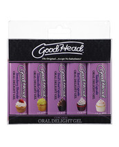 Goodhead Cupcake Oral Delight Gel - Asst. Flavors Pack Of 5 - £20.44 GBP